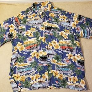Vintage Reyn Spooner Chevy Hawaiian Shirt